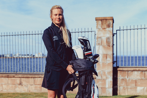 Gabrielle Macdonald professional golfer pure spa ambassador