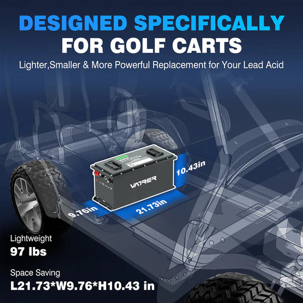 48V golf cart narrow version