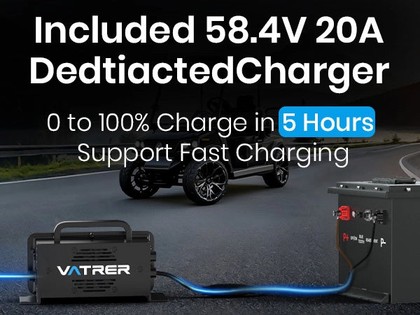 48V100AHLiFePO4GolfCartBattery charger A