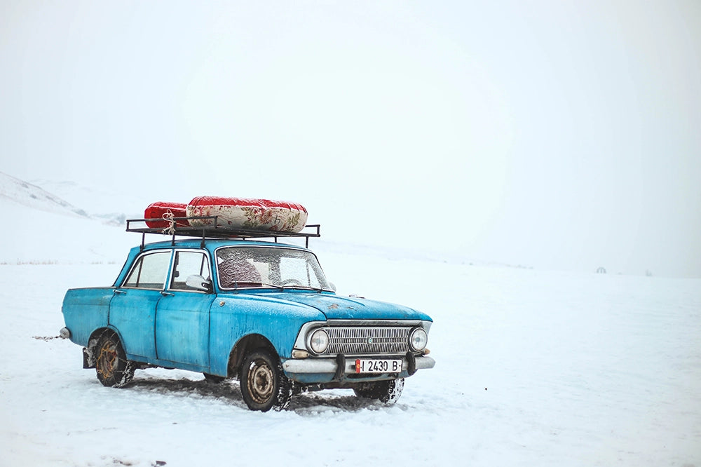 Auto im Schnee