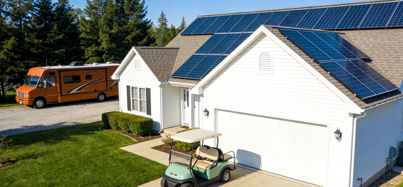 How Much Solar Battery Storage Do i Need for My Off-Grid System?