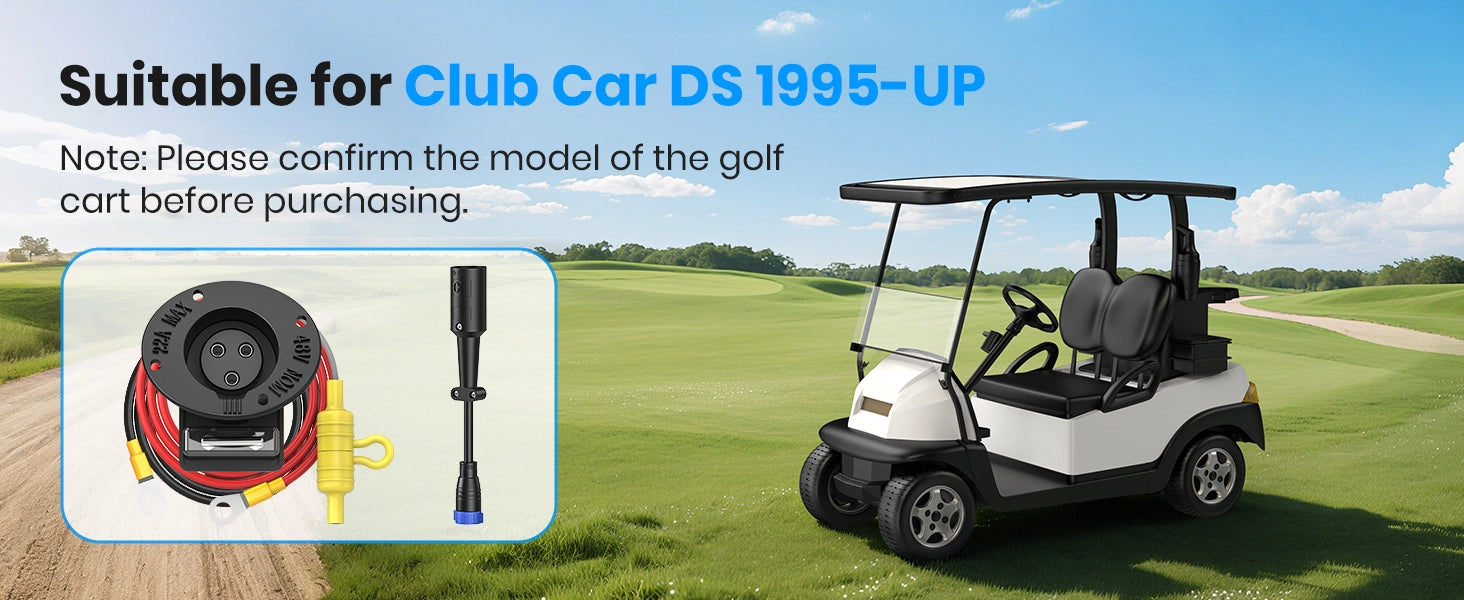 vatrer golf cart charge