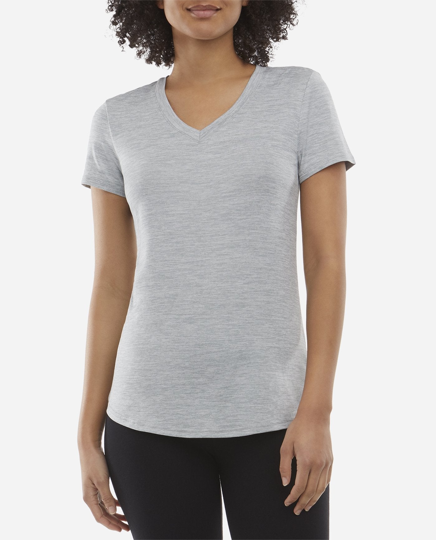 2-Pack Essential V-Neck Tee - DANSKIN