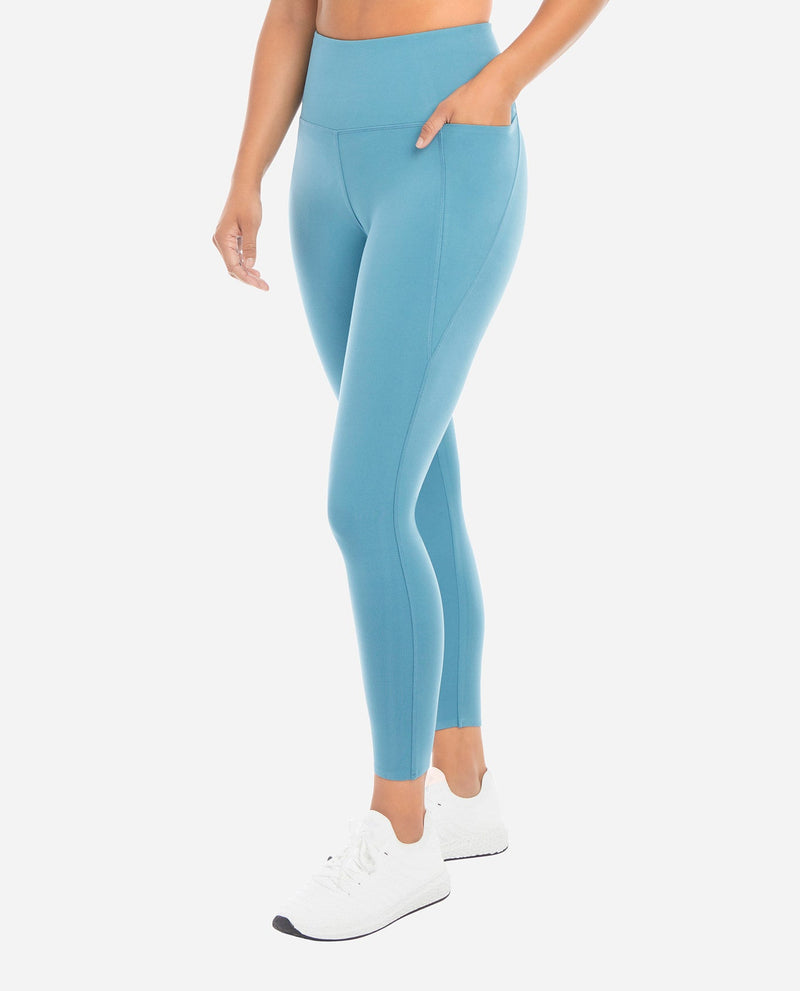 Women's High Rise 7/8 Bonded Legging with Side Pockets | Leggings ...