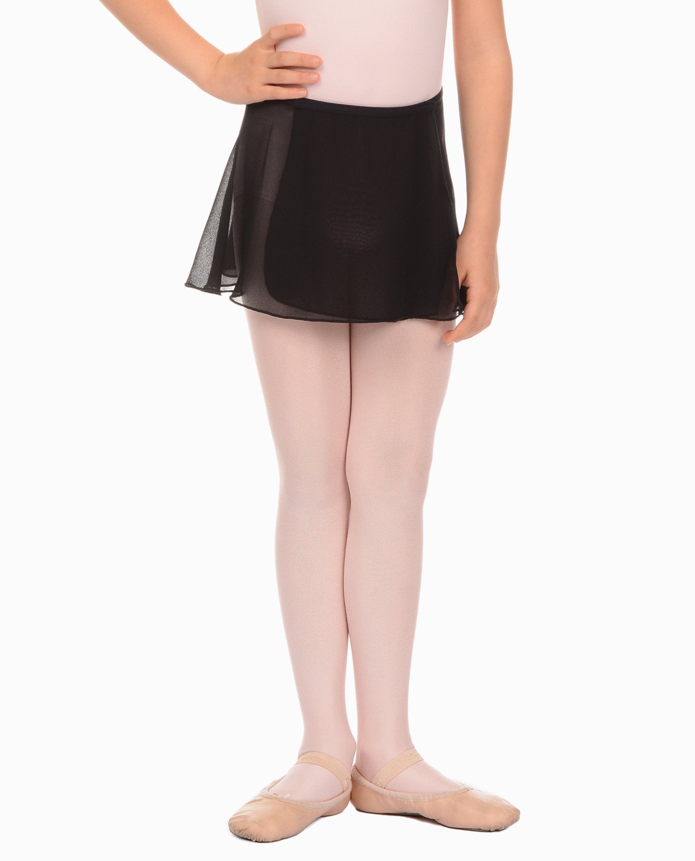 Girl's Snap-Front Sheer Wrap Skirt | Girls Skirts | Danskin - DANSKIN