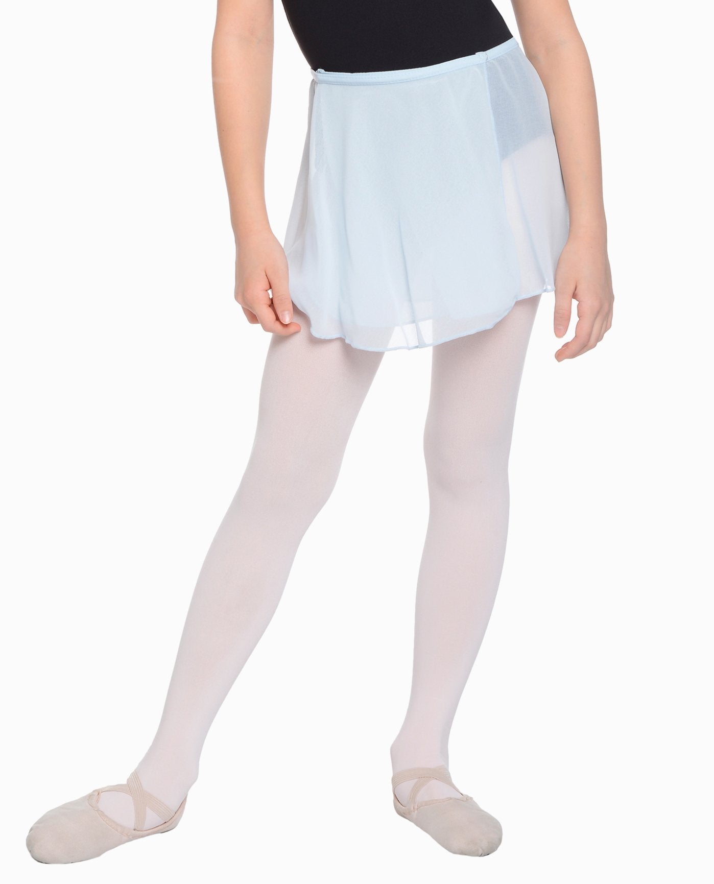 Girl's Snap-Front Sheer Wrap Skirt | Girls Skirts | Danskin - DANSKIN