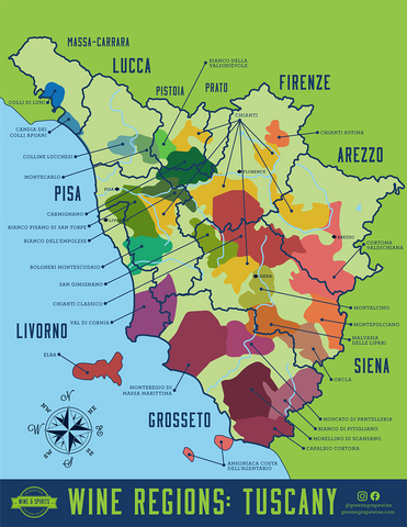 Region Of The Week: Tuscany – greenegrapewine