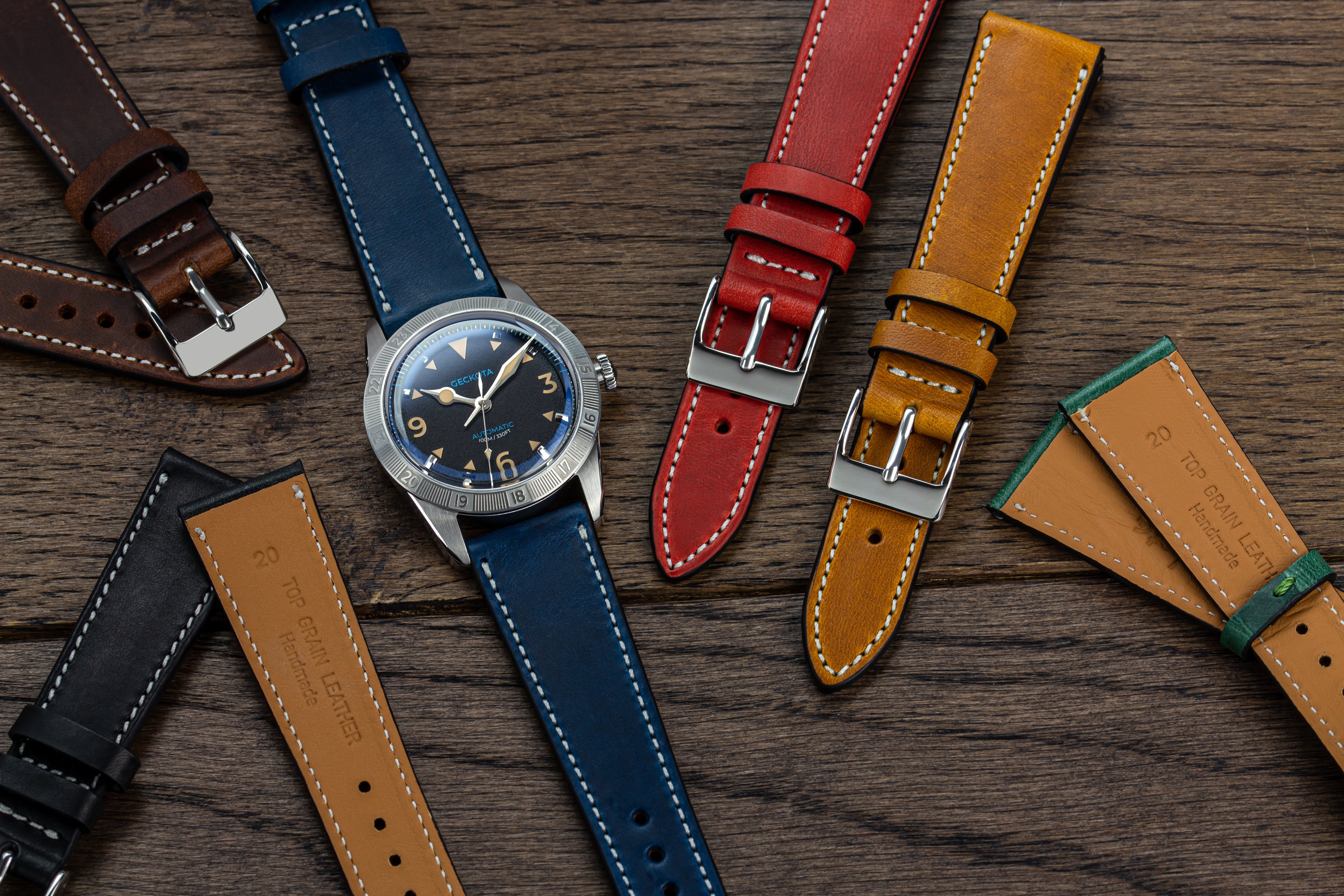 Our recommended watch straps and pairing suggestions - Geckota
