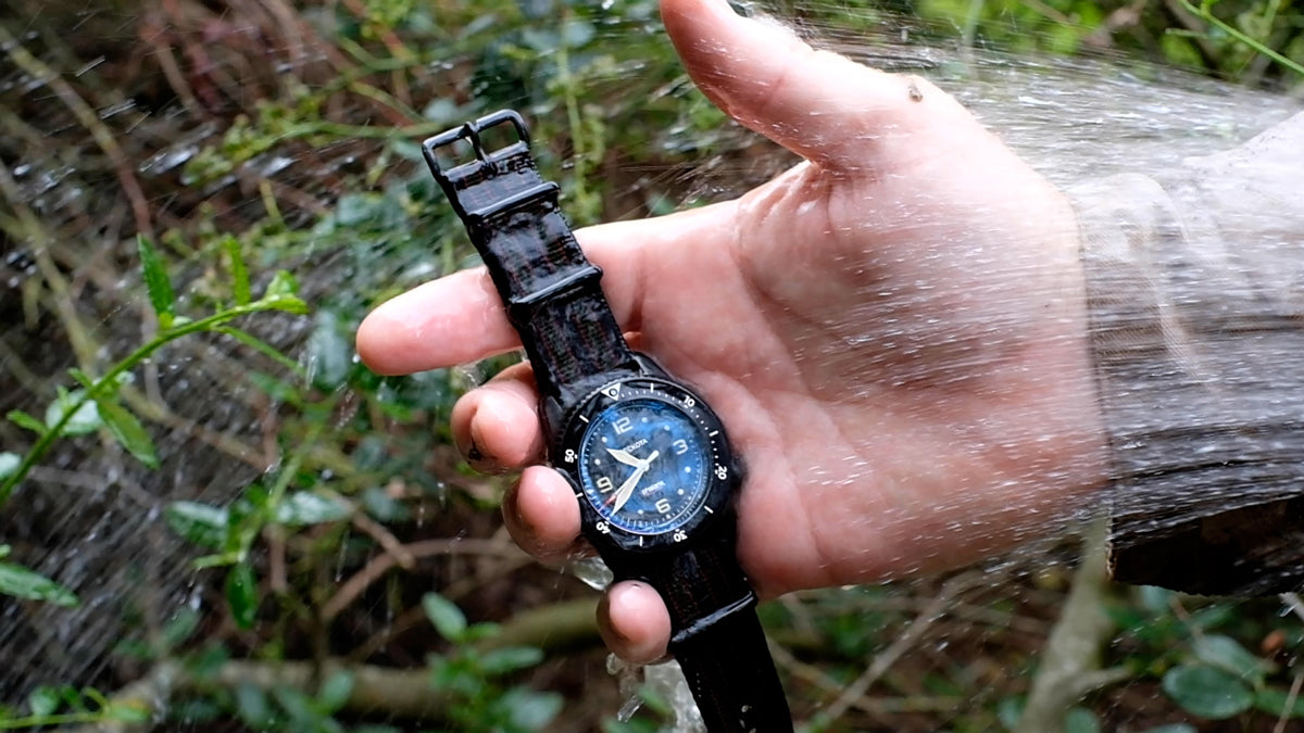 GECKOTA S-01 PHALANX SPECIAL OPERATIONS WATCH / BLACKOUT EDITION