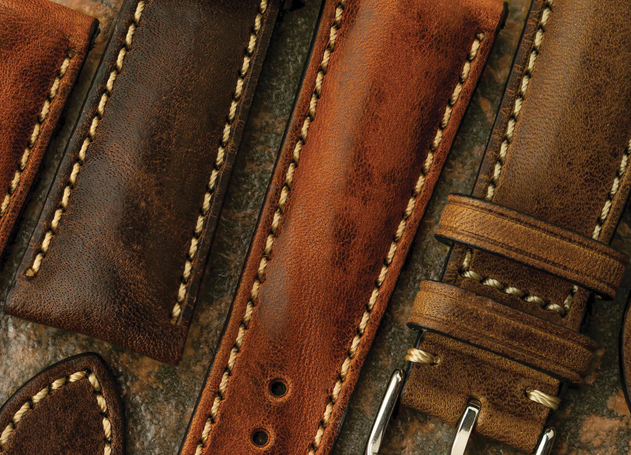 Vintage Highley Leather Watch Strap
