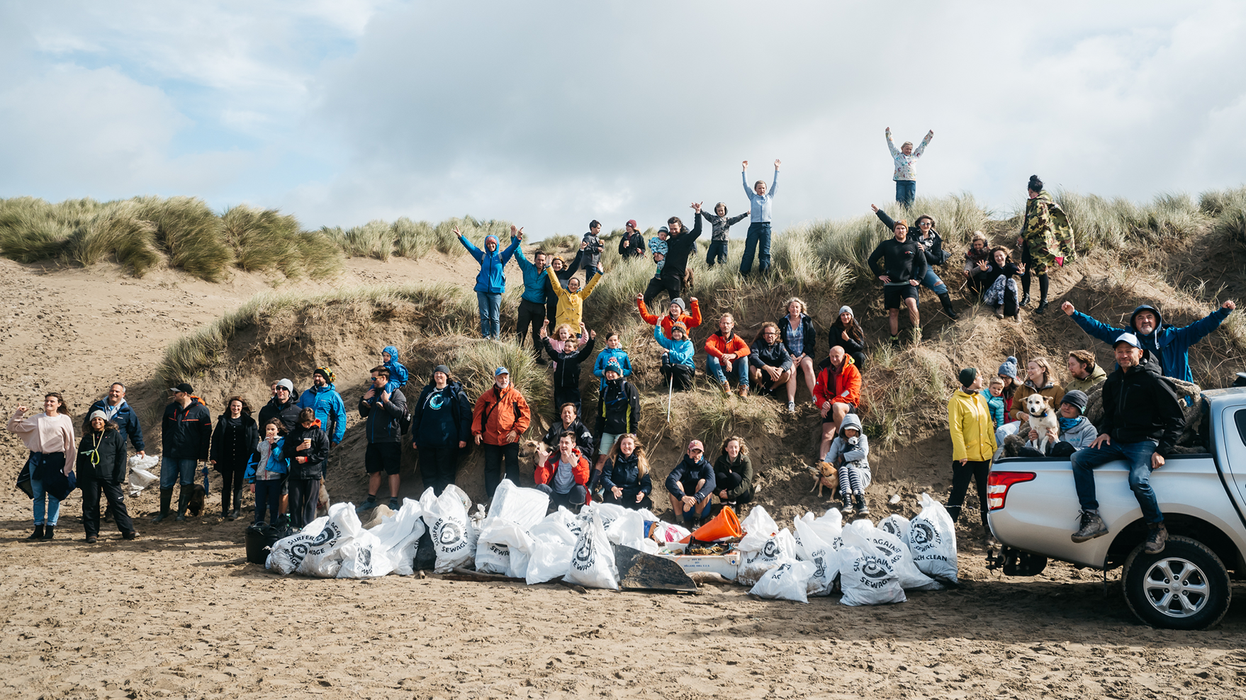 Surfers Against Sweage Beach Clean Up 