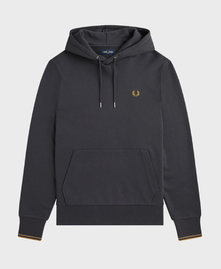 Fred Perry M3574 Half Zip Sweatshirt 963 Midnight Blue – Vault