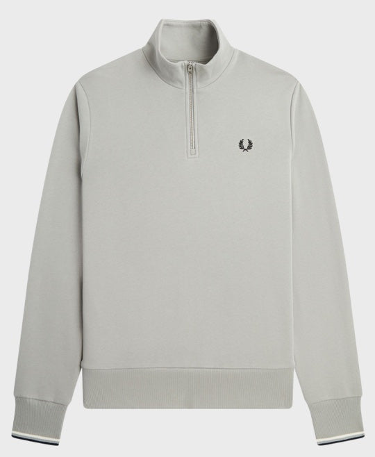 Fred Perry M3574 Half Zip Sweatshirt 963 Midnight Blue – Vault