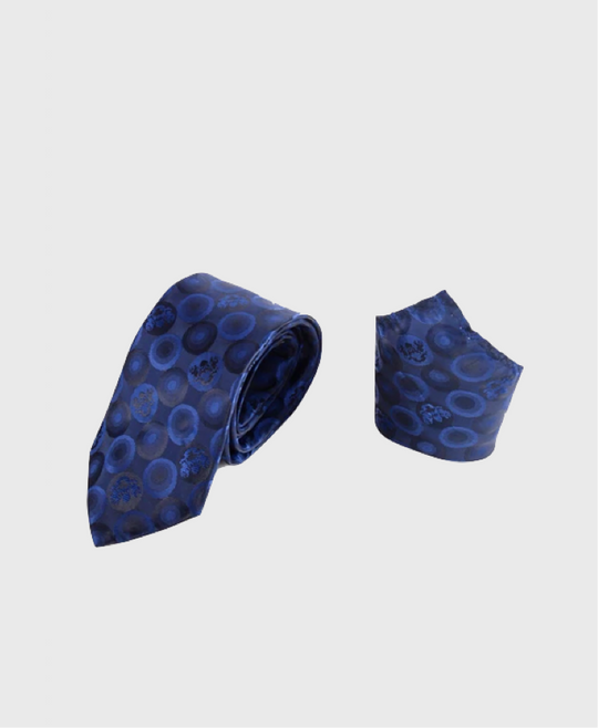 Sky Blue Paisley Tie Accessory Set – Marc Darcy