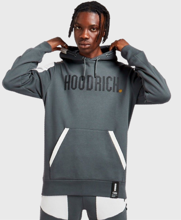 Hoodrich OG Aspire V2 Hoodie Grey/Black/Yellow – Vault Menswear