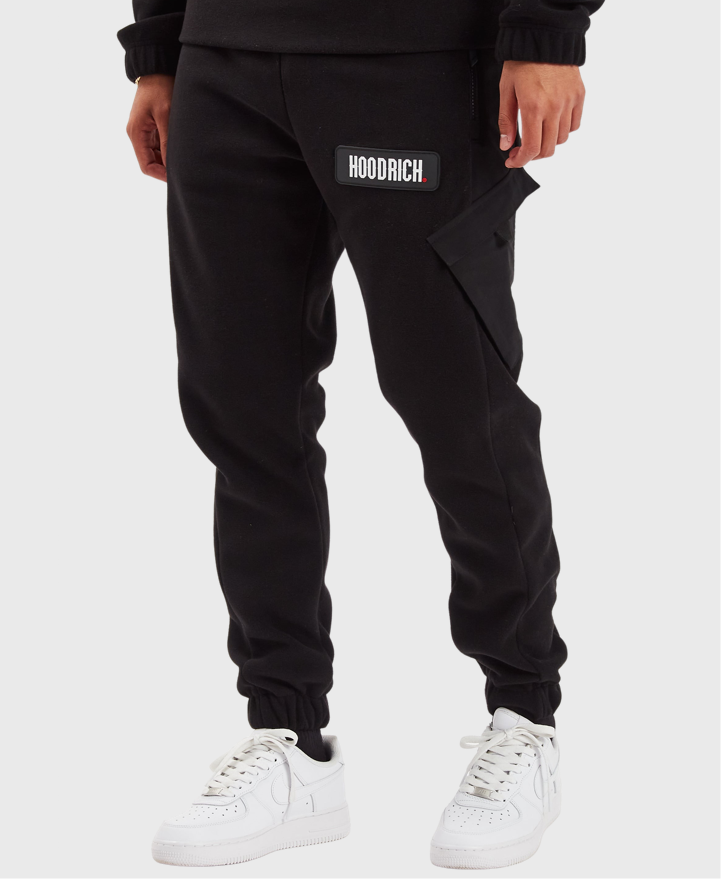 Hoodrich OG Everest Fleece Cargo Pants Black – Vault Menswear