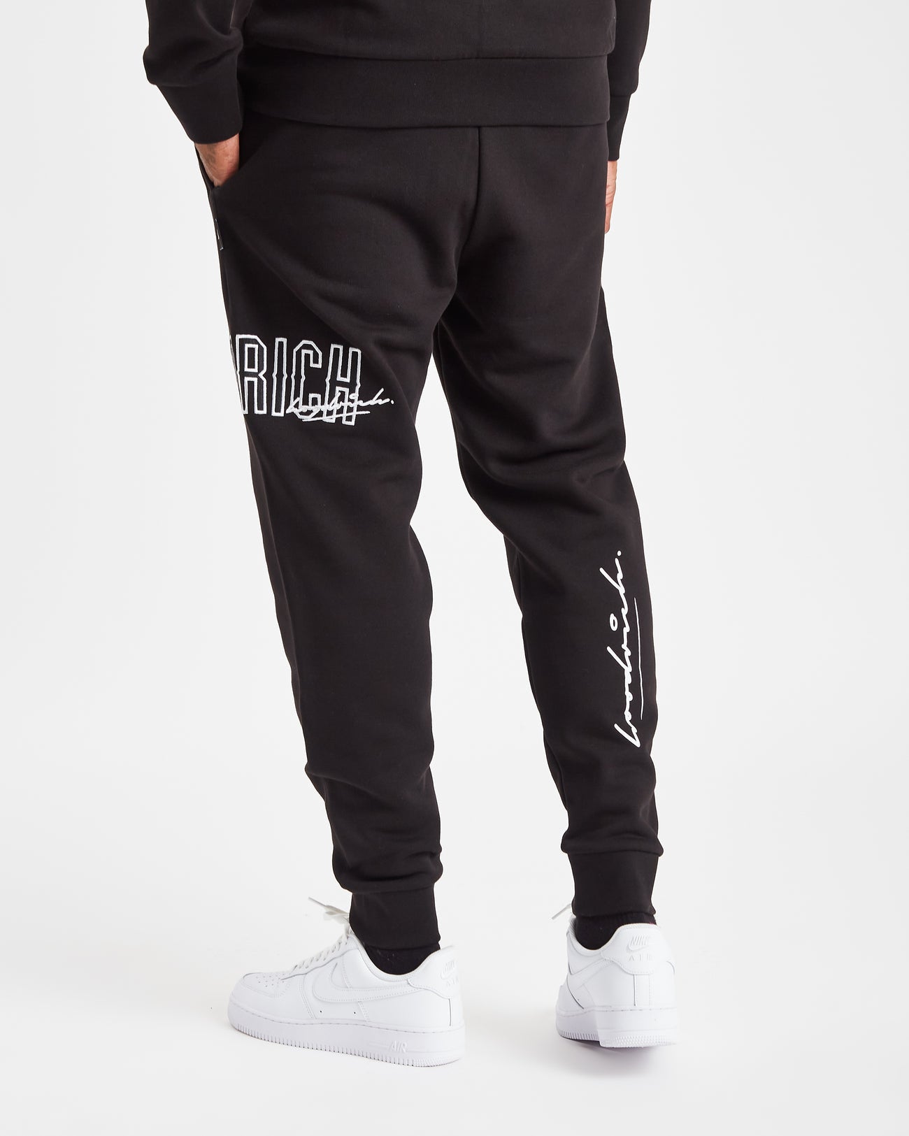 Hoodrich OG Stack Joggers Black – Vault Menswear