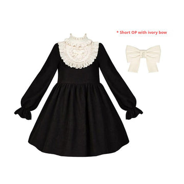 With PUJI~Twilight Choir~Twin Lolita OP Suit Loose Version Dress with Apron