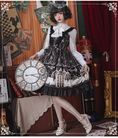 Eieyomi~Elegant Autumn Winter Lolita Blouse   