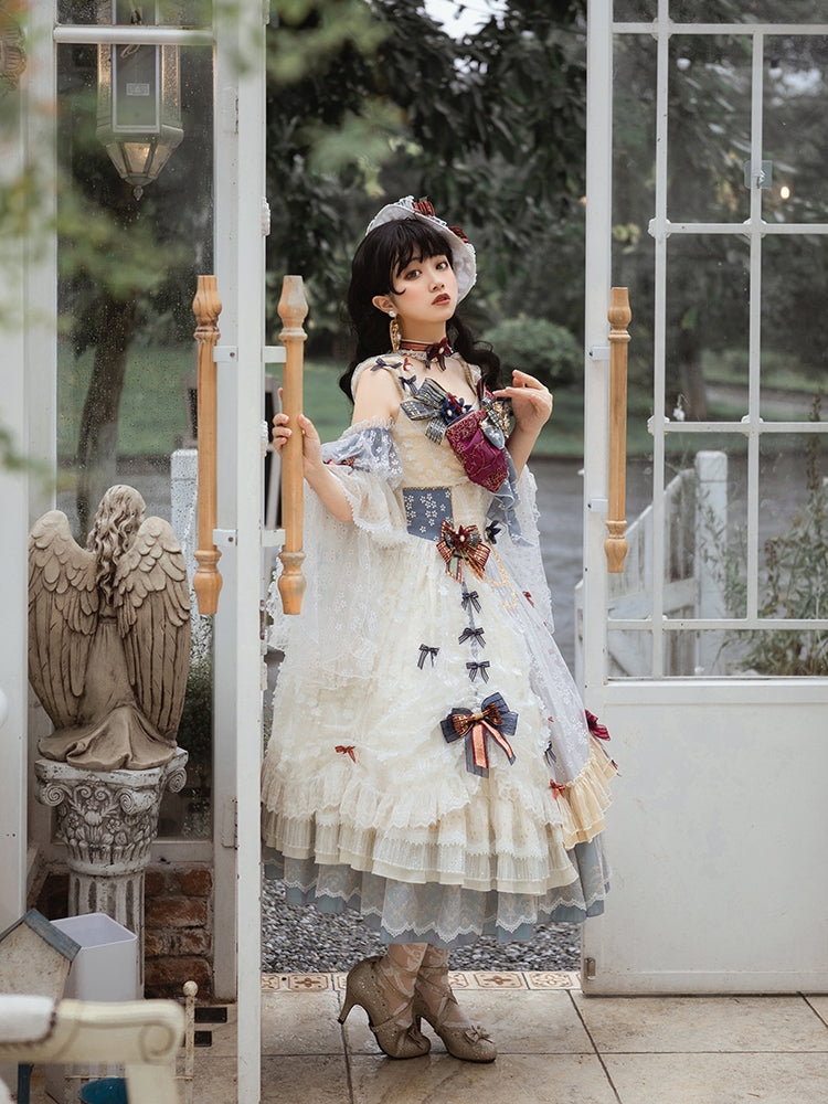 Fantastic Wind ~ Fairytale  Embroidered Princess Lolita Hat   
