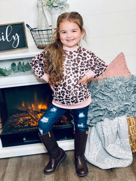 Maizie Leopard Top