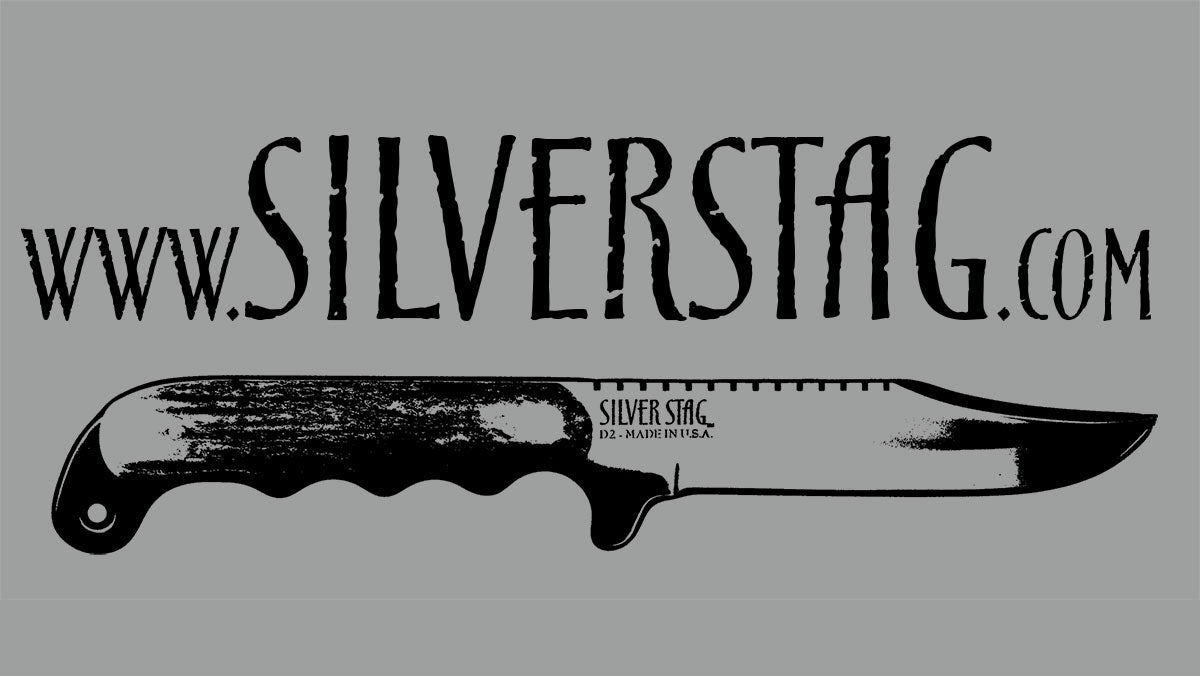 Silver Stag Hoodie - If your purchase includes a Silver Stag knife we will refund $10 !