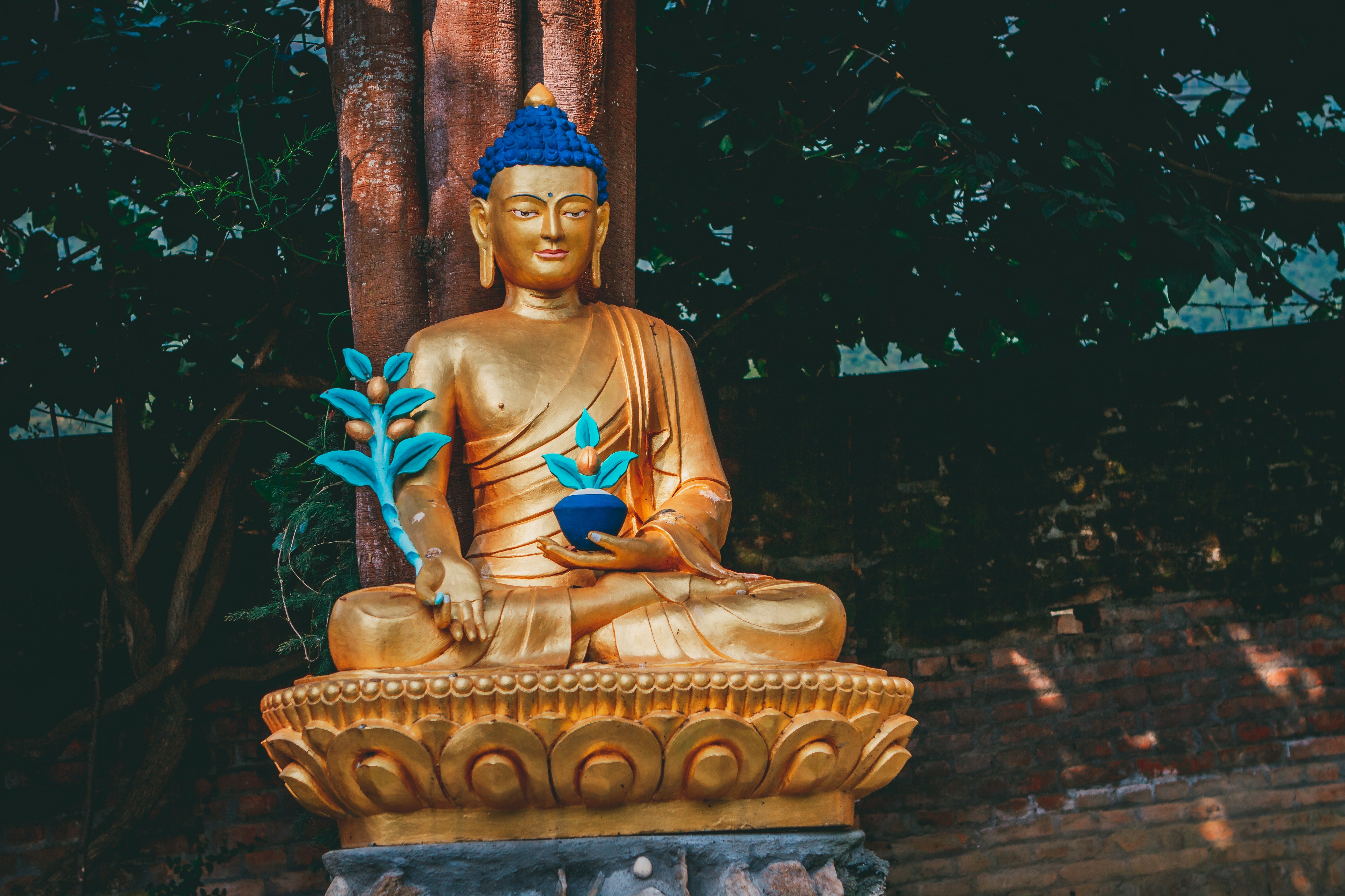 Buddha at the main entrance