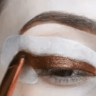 Eye Makeup and Eye Shadow Template Stencils For Shaping Perfect Eyeliner Eyebrows