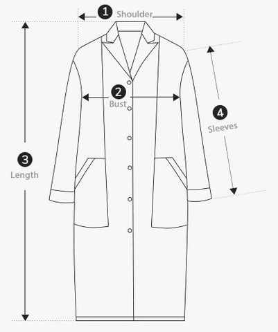Stylish slim puffer coat with interchangeable fur collar - how to measure - from Keep Melbourne Marvellous Online Store