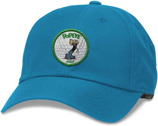 Popeye Golf Nylon Slouch Adjustable Strapback Dad Hat