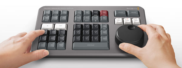 Los teclados para DaVinci Resolve ofrecen una mejor experiencia sensorial al editar que un simple mouse.