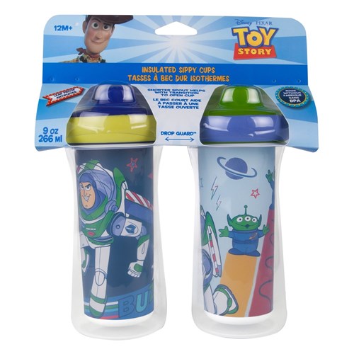 2PK The First Years Paw Patrol Insulated Sippy Cup - Skye