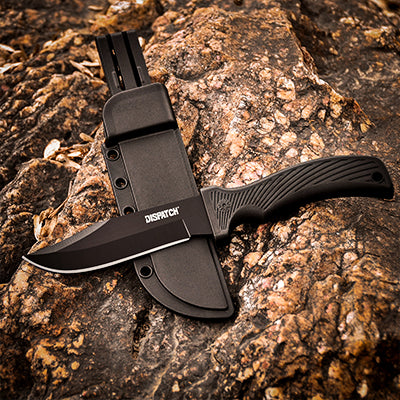  GOTZCHIX Tactical Edc Camping Fixed Blade Knives, with Kydex  Sheath and Pocket Clip for Outdoor Survival Hunting Fishing knife Tools :  Sports & Outdoors