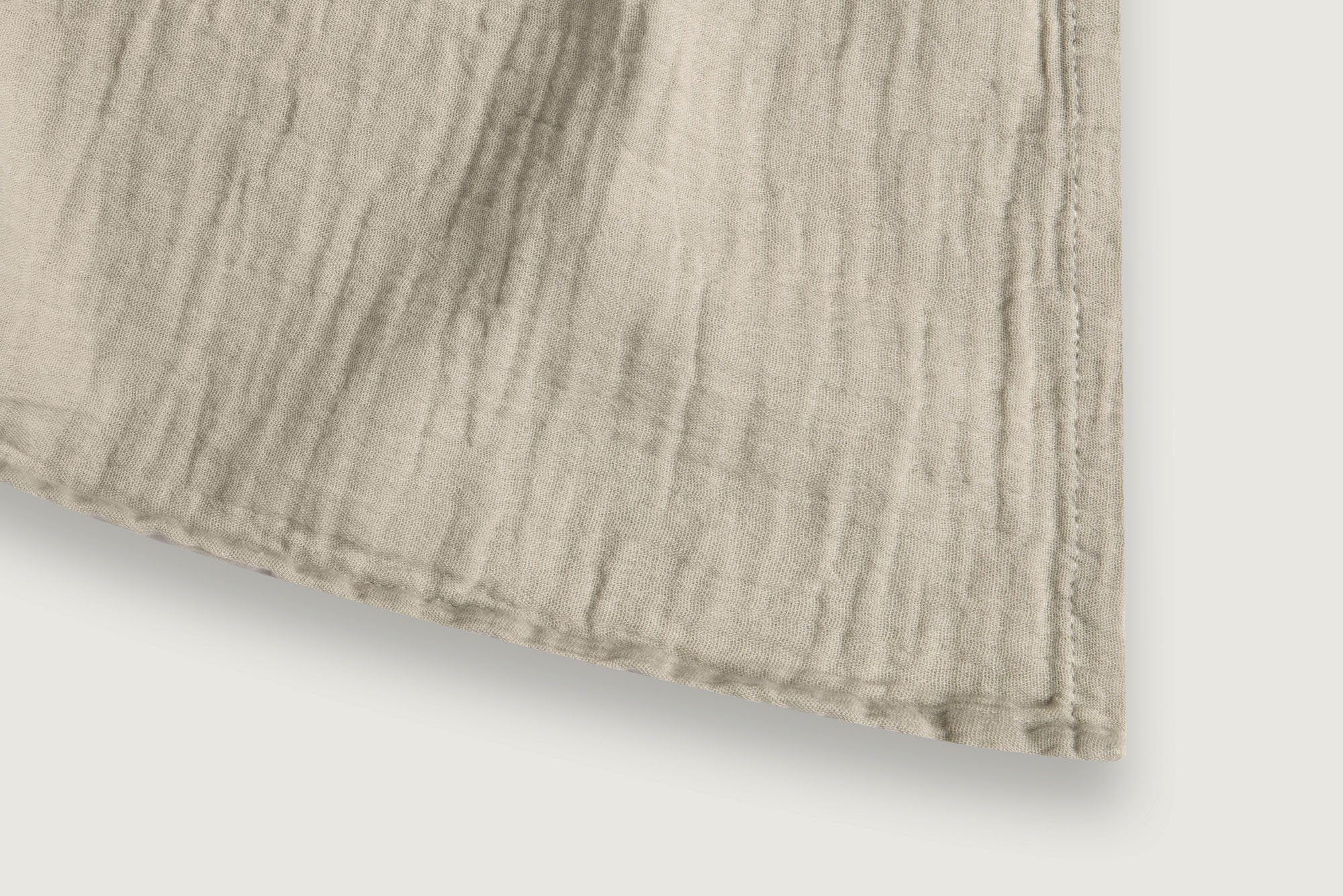 Swaddle blanket muslin 110x110cm - Thyme - Garbo & Friends