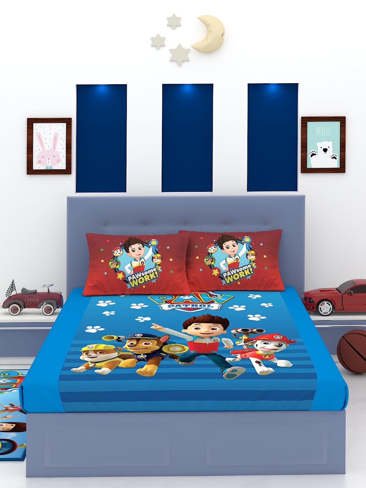 paw patrol bed sheets india