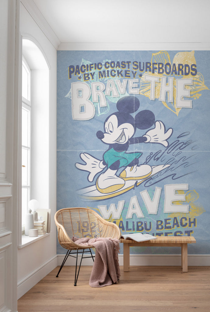Disney behang Mouse Brave Wave' – Wonder Warenhuis