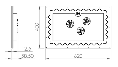 cad drawing cerasonar 4062 reference pro