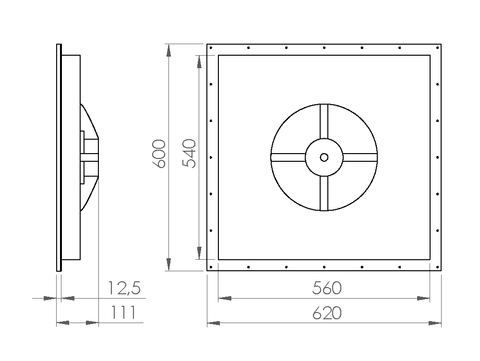 cad drawing cerasonar 6062 sub