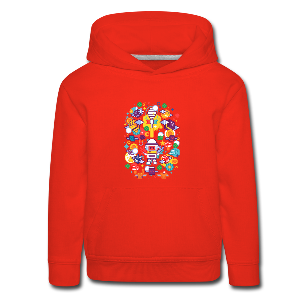 Bee Swarm - Stylized Beekeeper Hoodie (Youth) – Bee Swarm Simulator