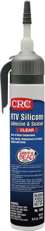 CRC RTV Silicone Sealant - White 6.5 Wt Oz