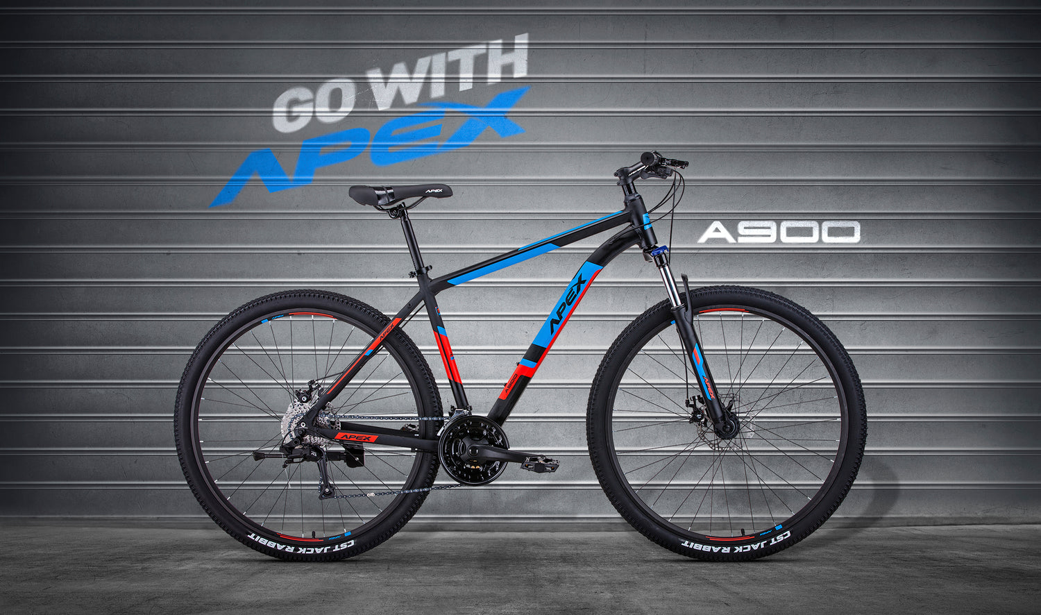 A900 MTB Bicycle, 29 Wheels, 3 Sizes