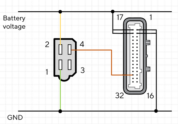 Connection diagram for N02-240-802