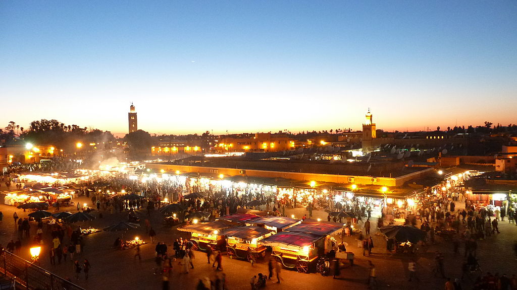 La place Jemaa El Fna, Marrakech