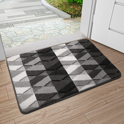 DEXI Door Mat, Durable Heavy Duty Outdoor Indoor Doormat, Stain and Fade  Resistant, Low Profile, Non Slip Front Door Mats, Easy Clean Patio Entryway  Floor Mat, 72x48, Stripe Grey - Yahoo Shopping