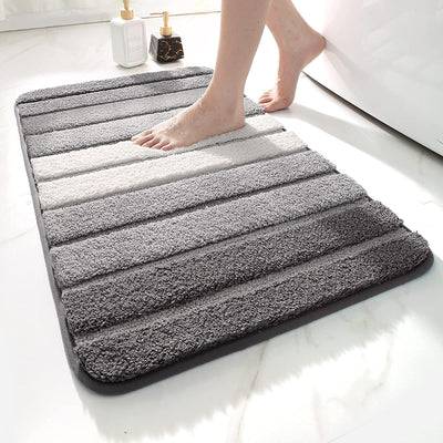 28x16 Rubber Bath Mat Gray - Made By Design™