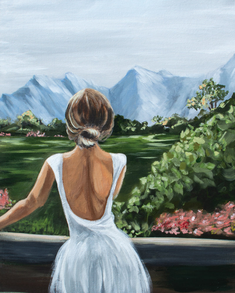 Patiently Waiting - Original Painting