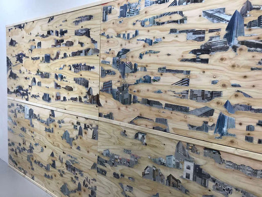 都築崇広『合板都市 Plywood City』レポート