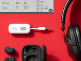 Wireless Headphone Adapter for In-flight Entertainment