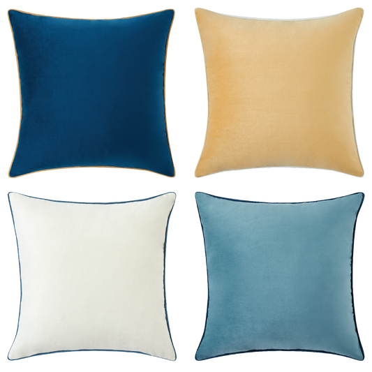 Nebula Pillows (4-Pack) - Blue/Orange