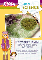 Bacteria farm activity for kids